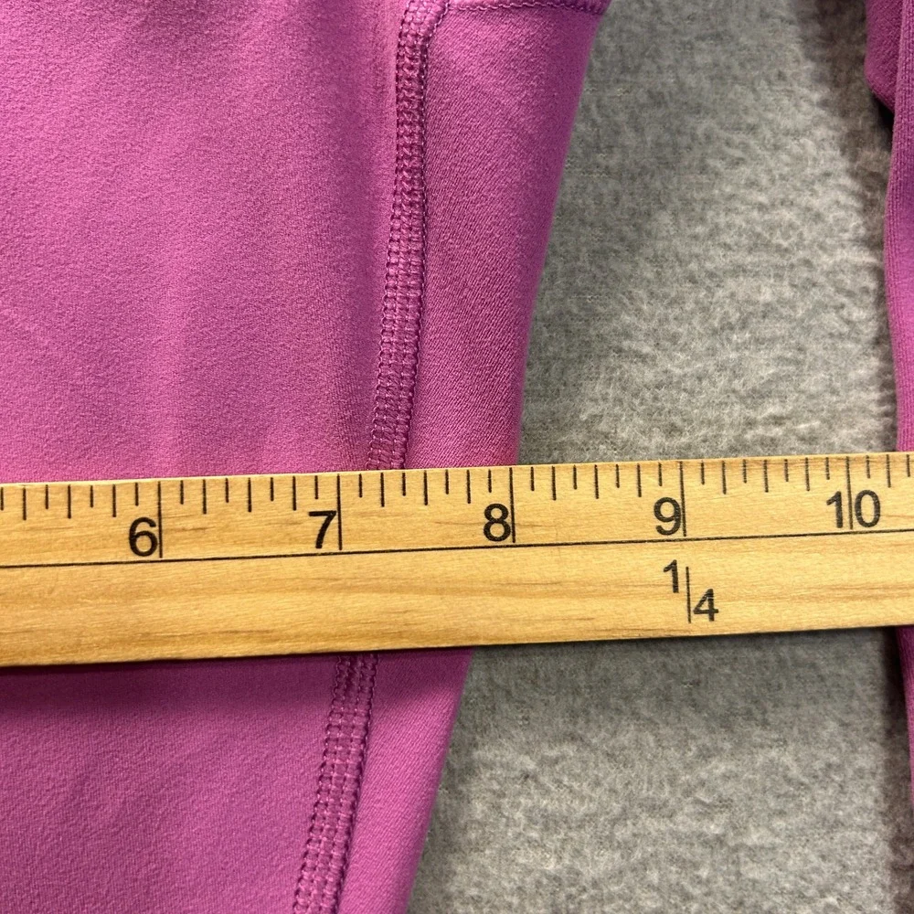 Athleta High Rise Full Length Leggings Womens Medium Purple Yoga Athletic Pants